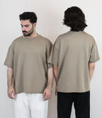 Olive Green Baggy Tee (Unisex)