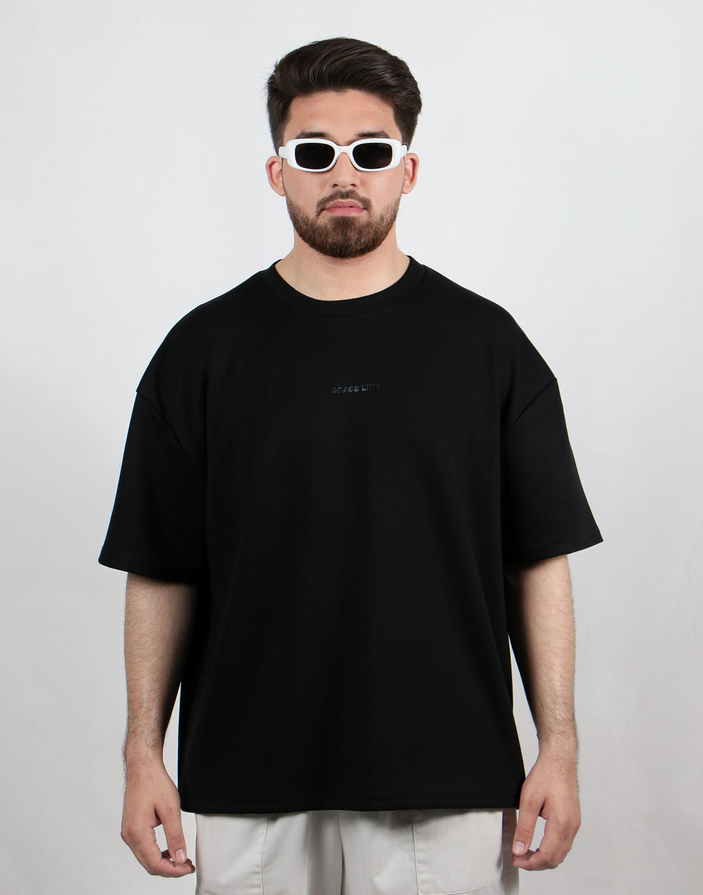Black Baggy Tee (Unisex)