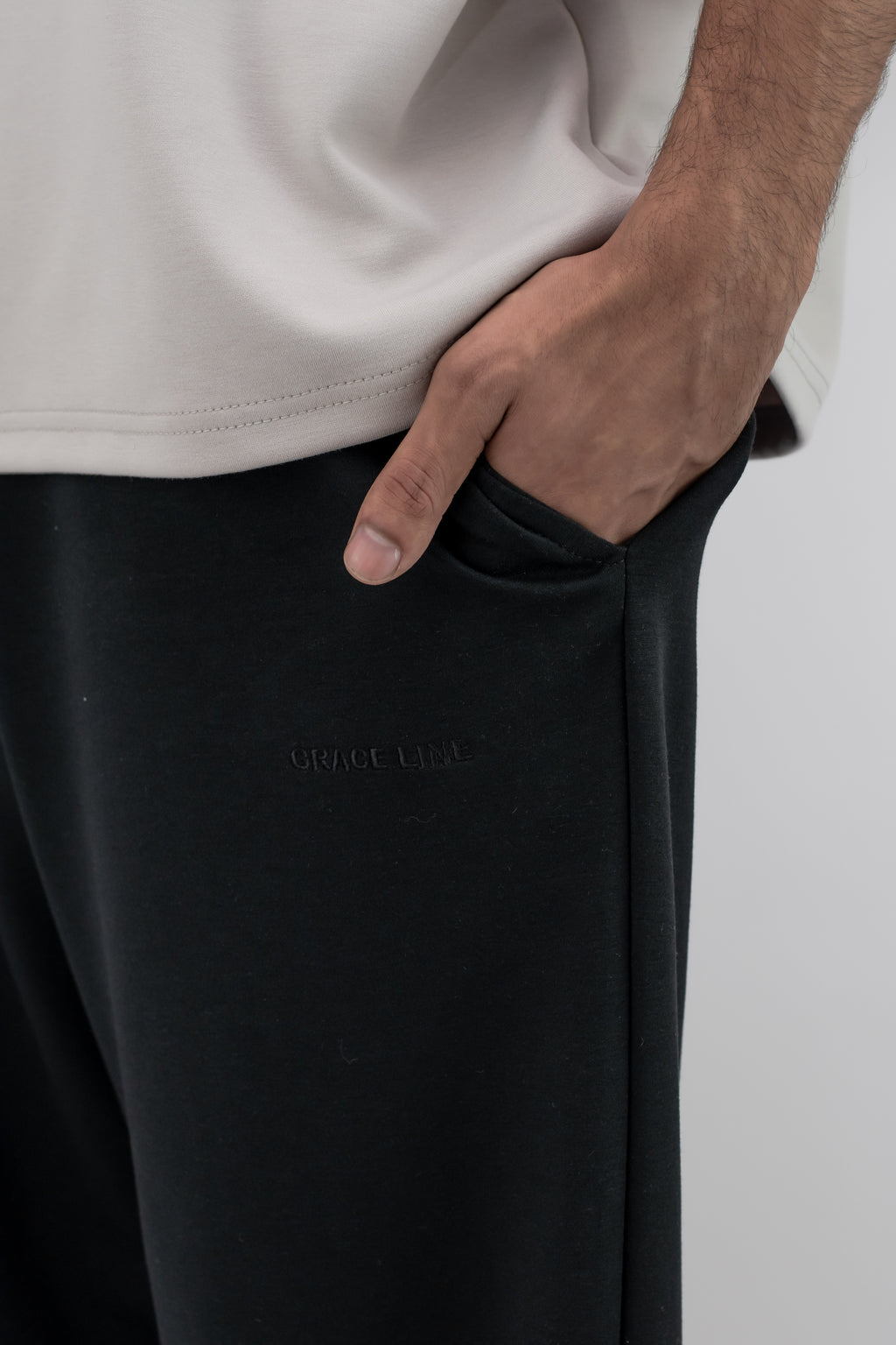 Straight Baggy Trouser (Black)