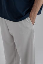 Straight Baggy Trouser (White)