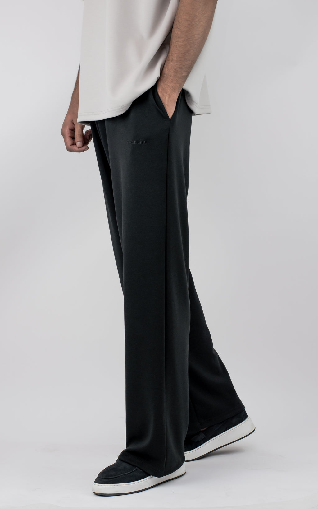 Straight Baggy Trouser (Black)