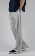 Straight Baggy Trouser (White)