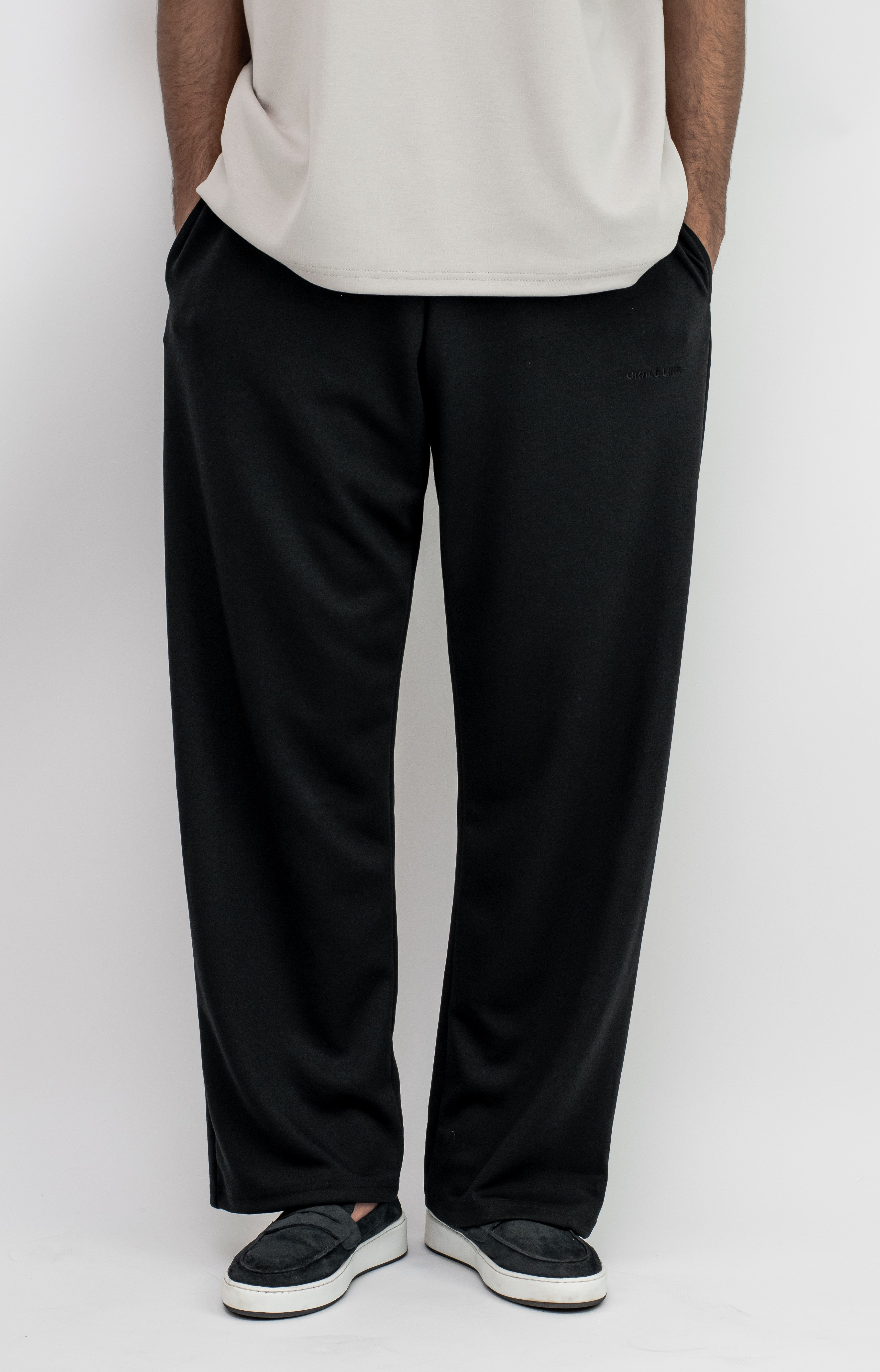 Straight Baggy Trouser (Black)