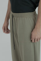 Straight Baggy Trouser (Olive)
