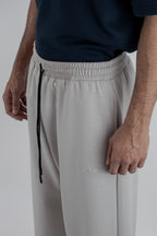 Straight Baggy Trouser (White)