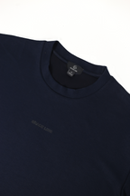 Navy Blue Baggy Tee (Unisex)