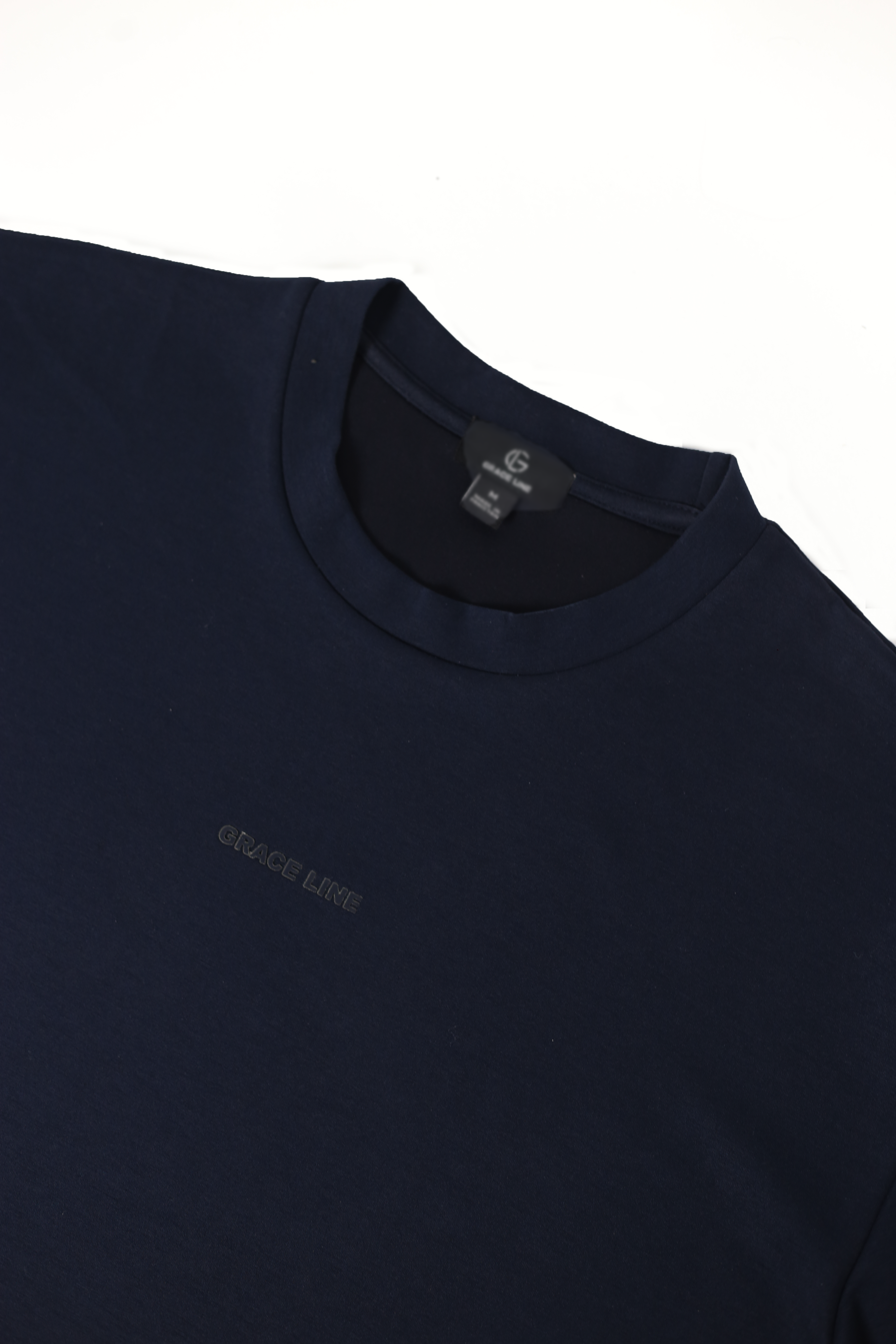 Navy Blue Baggy Tee (Unisex)