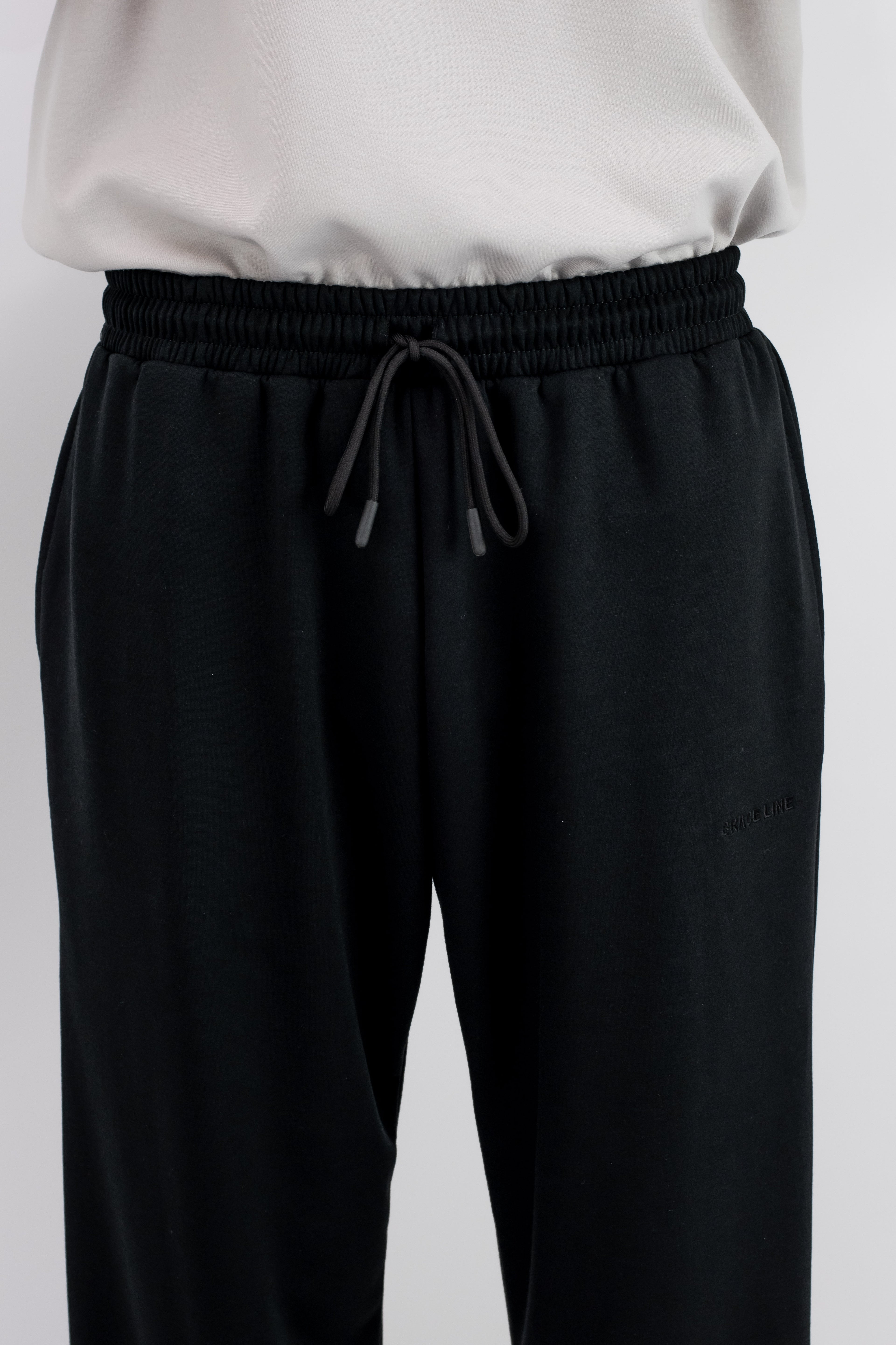 Straight Baggy Trouser (Black)