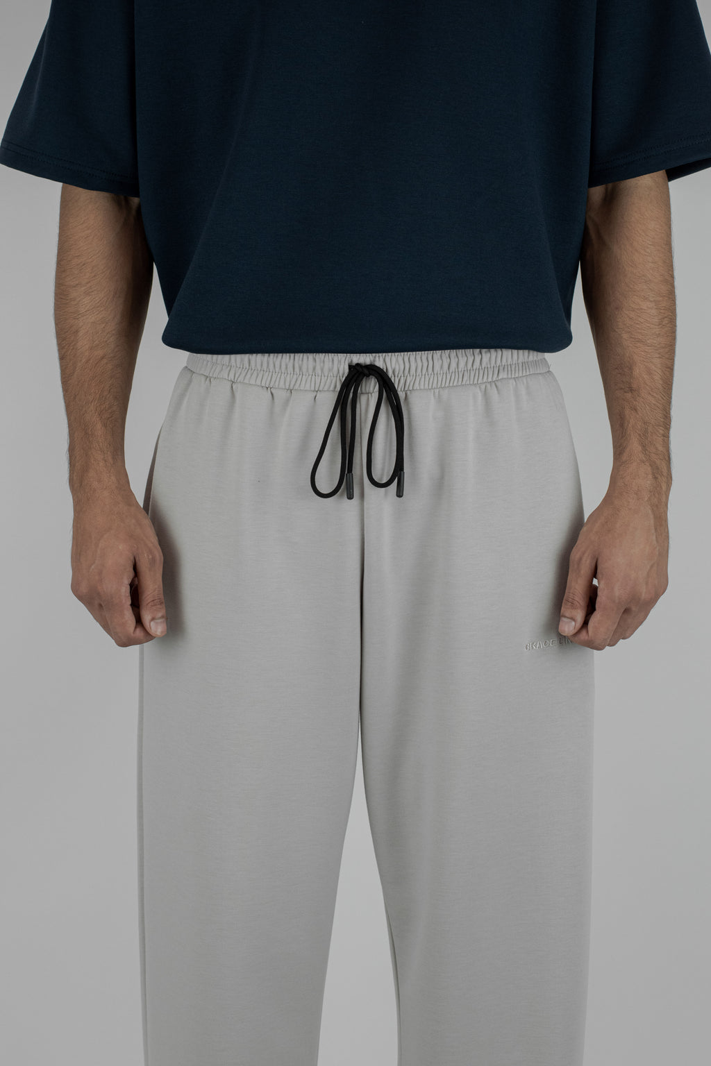 Straight Baggy Trouser (White)