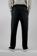 Pleated Relax Pant (Black)