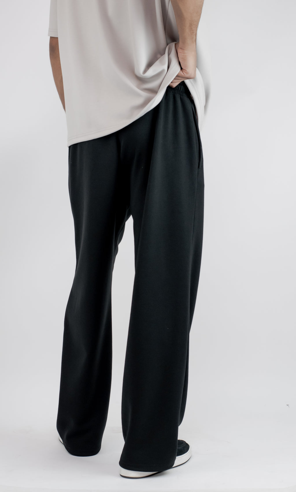 Straight Baggy Trouser (Black)