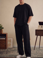 Black Baggy Co-Ord Set