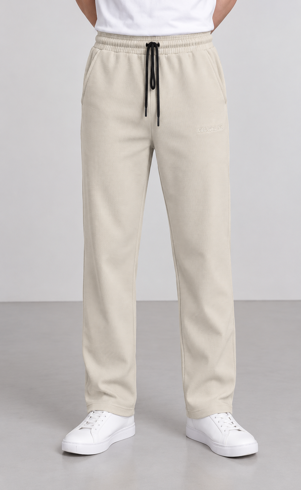 Slim Fit Trouser (Beige)