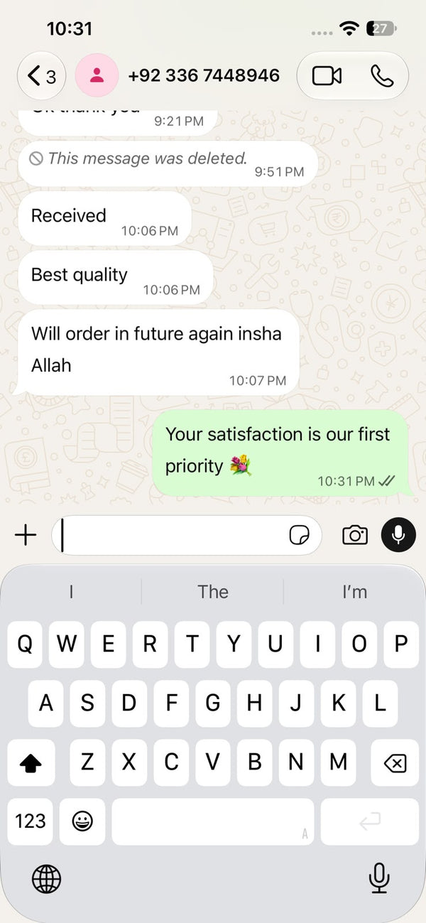 Customer review