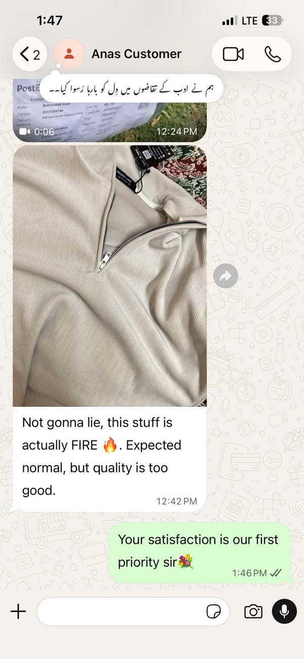 Customer review