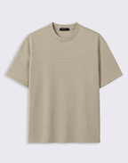 Beige Modal Baggy Tee (Unisex)