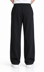 Modal Straight Baggy Trouser (Black)