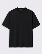 Black Modal Baggy Tee (Unisex)