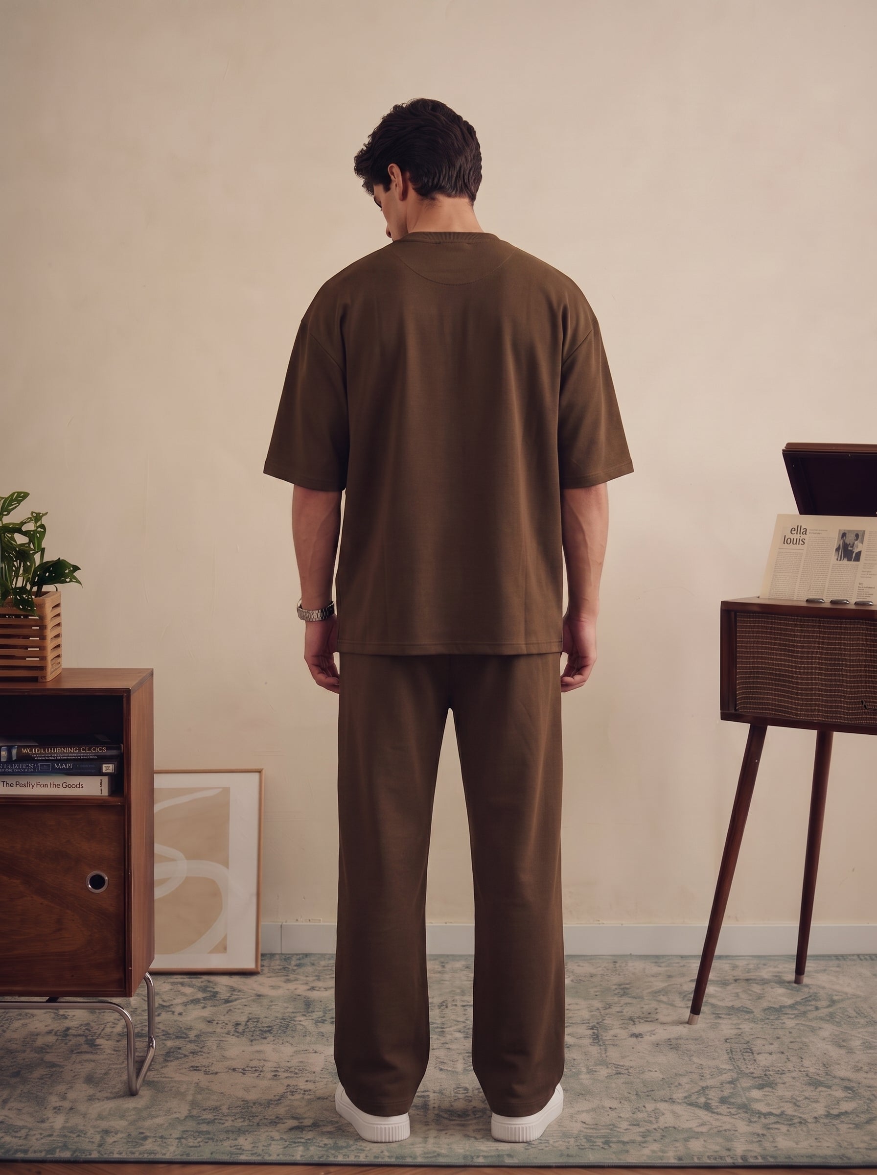 Mocha Brown Baggy Co-Ord Set