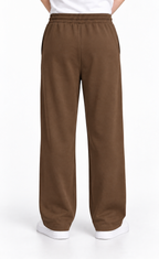 Modal Straight Baggy Trouser (Mocha Brown)
