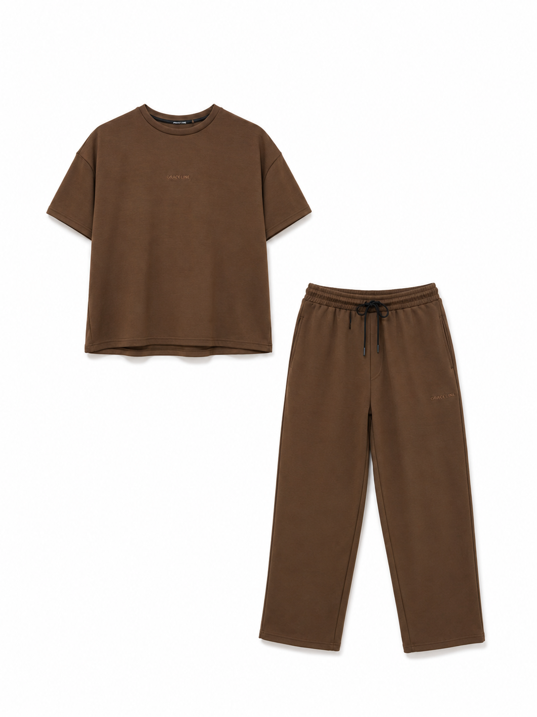 Mocha Brown Baggy Co-Ord Set