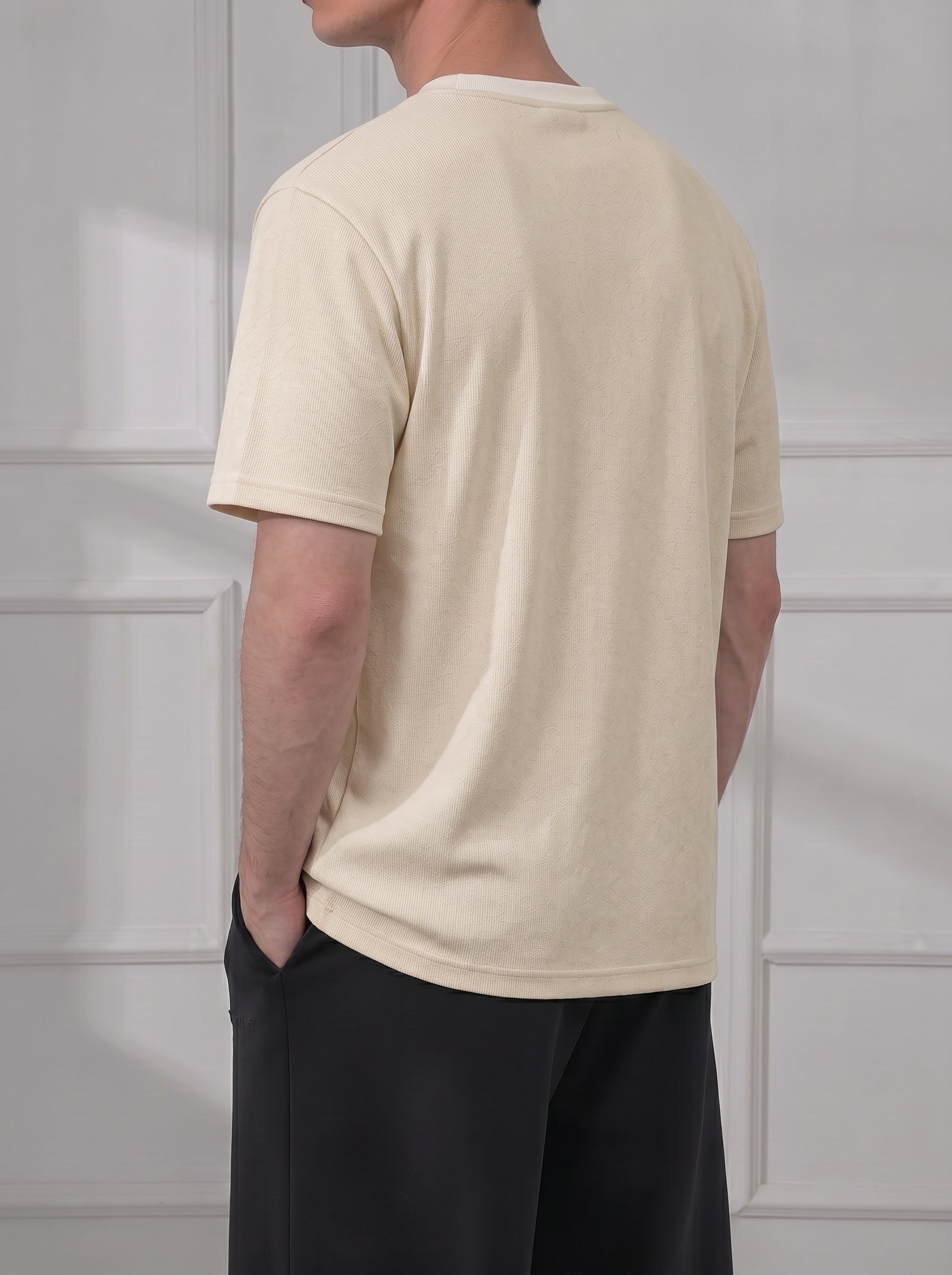 Beige Slim Tee(unisex)