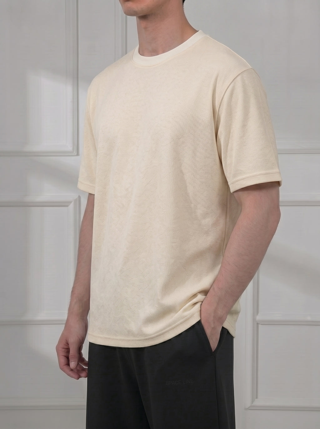 Beige Slim Tee(unisex)