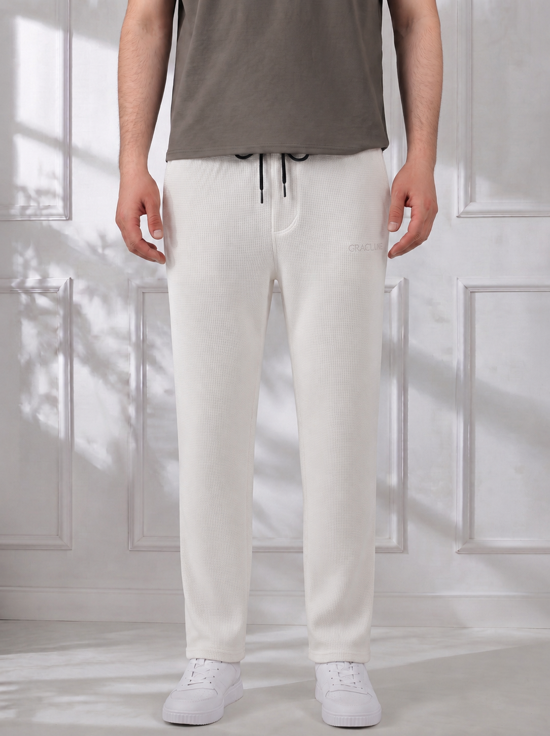 Slim Fit Trouser (Beige)