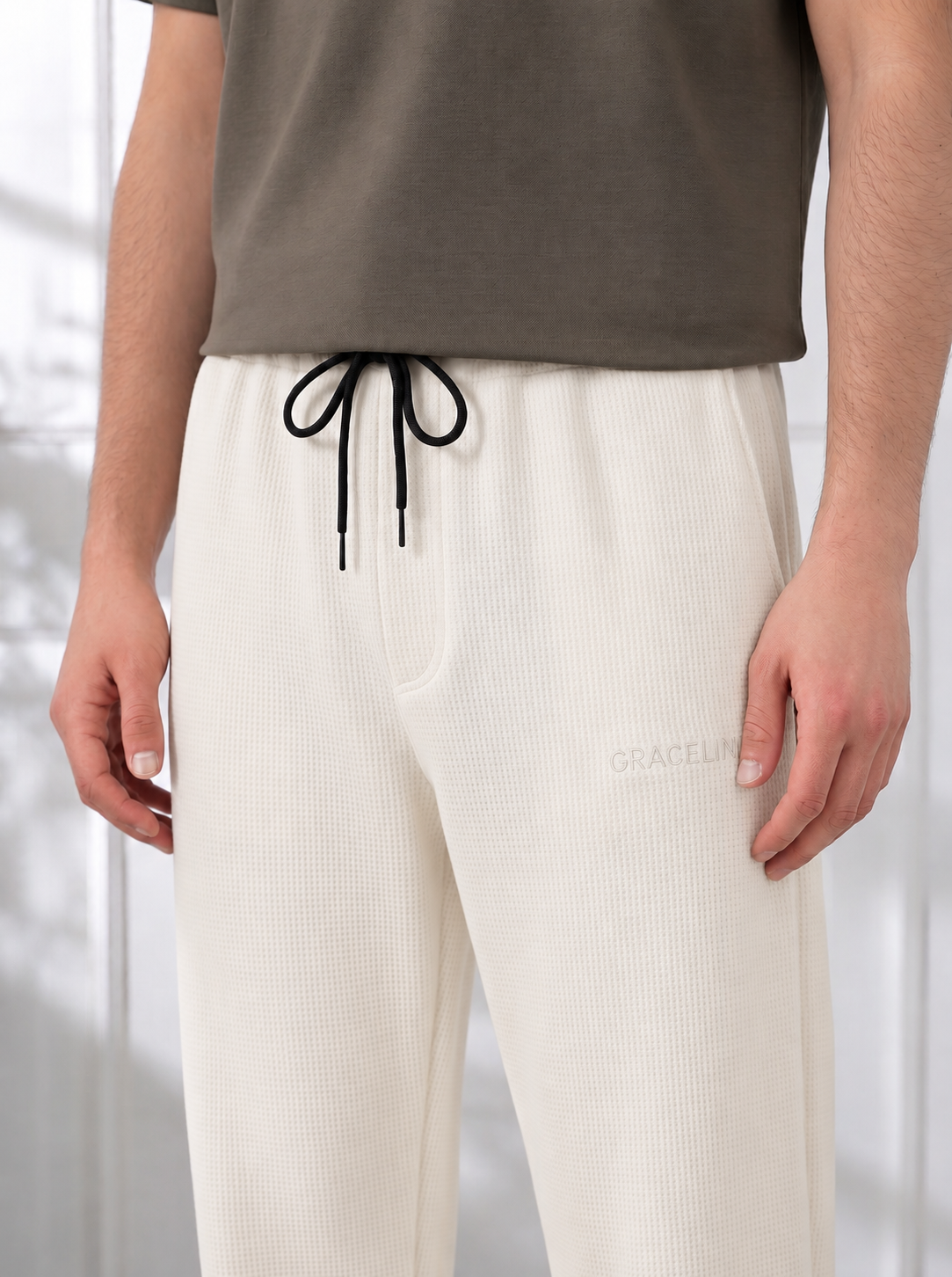 Slim Fit Trouser (Beige)