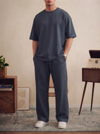 Dark Grey Baggy Co-Ord Set