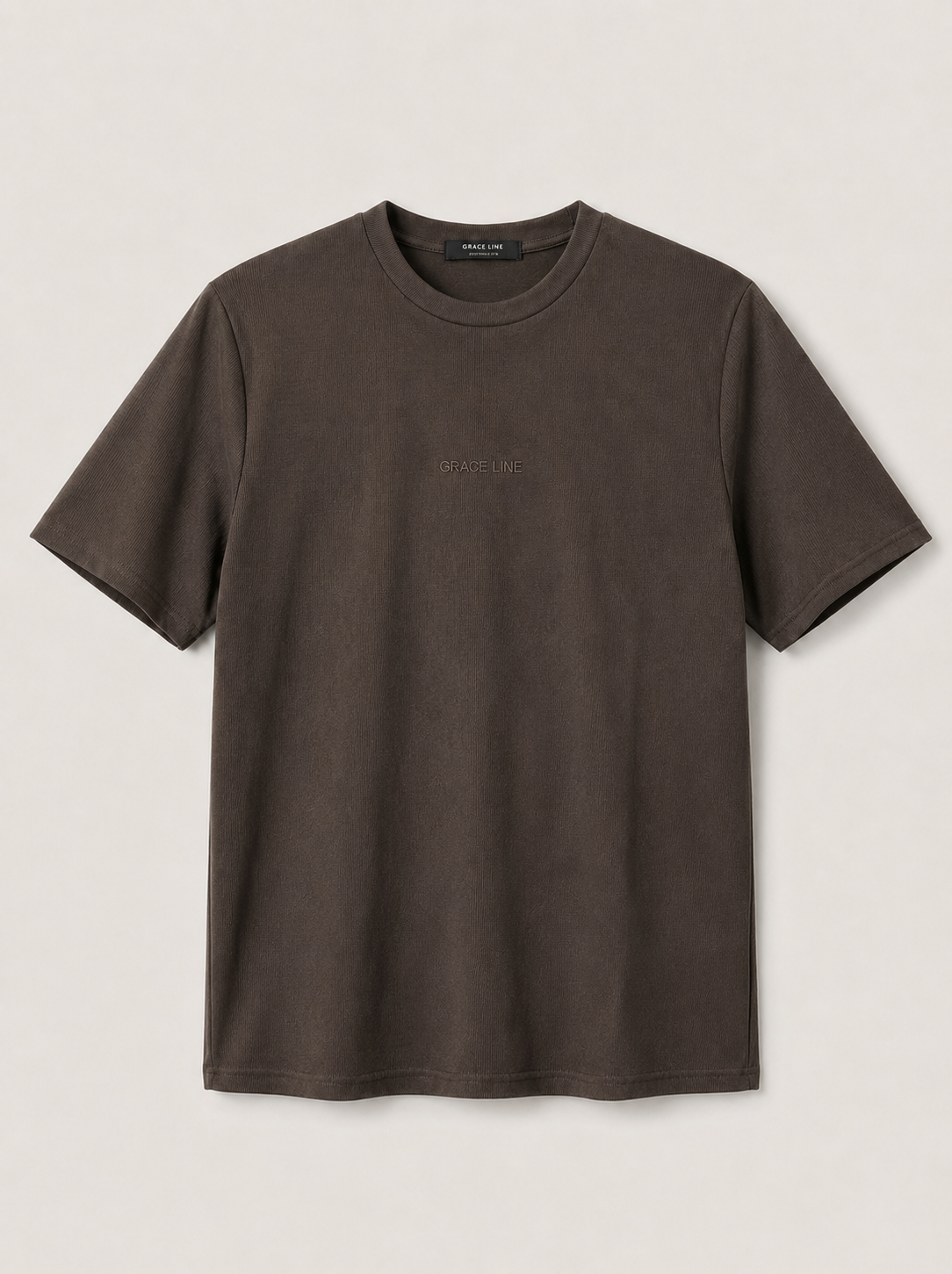 Chocolate Brown Slim Tee(unisex)