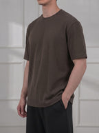 Chocolate Brown Slim Tee(unisex)