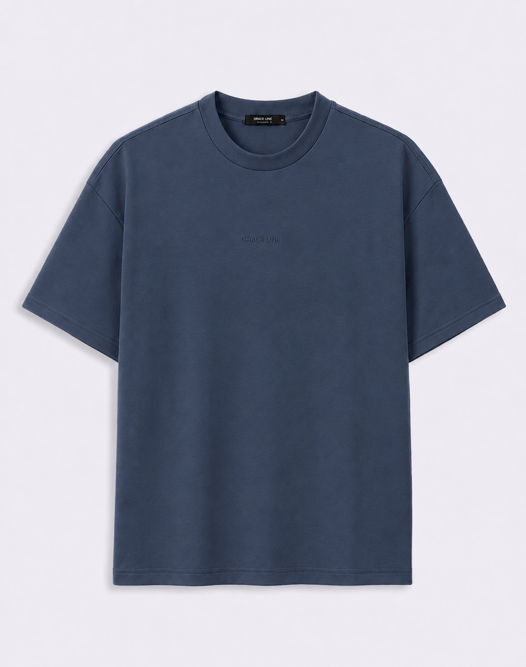 Dark Grey Modal Baggy Tee (Unisex)