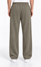 Modal Straight Baggy Trouser (Olive)