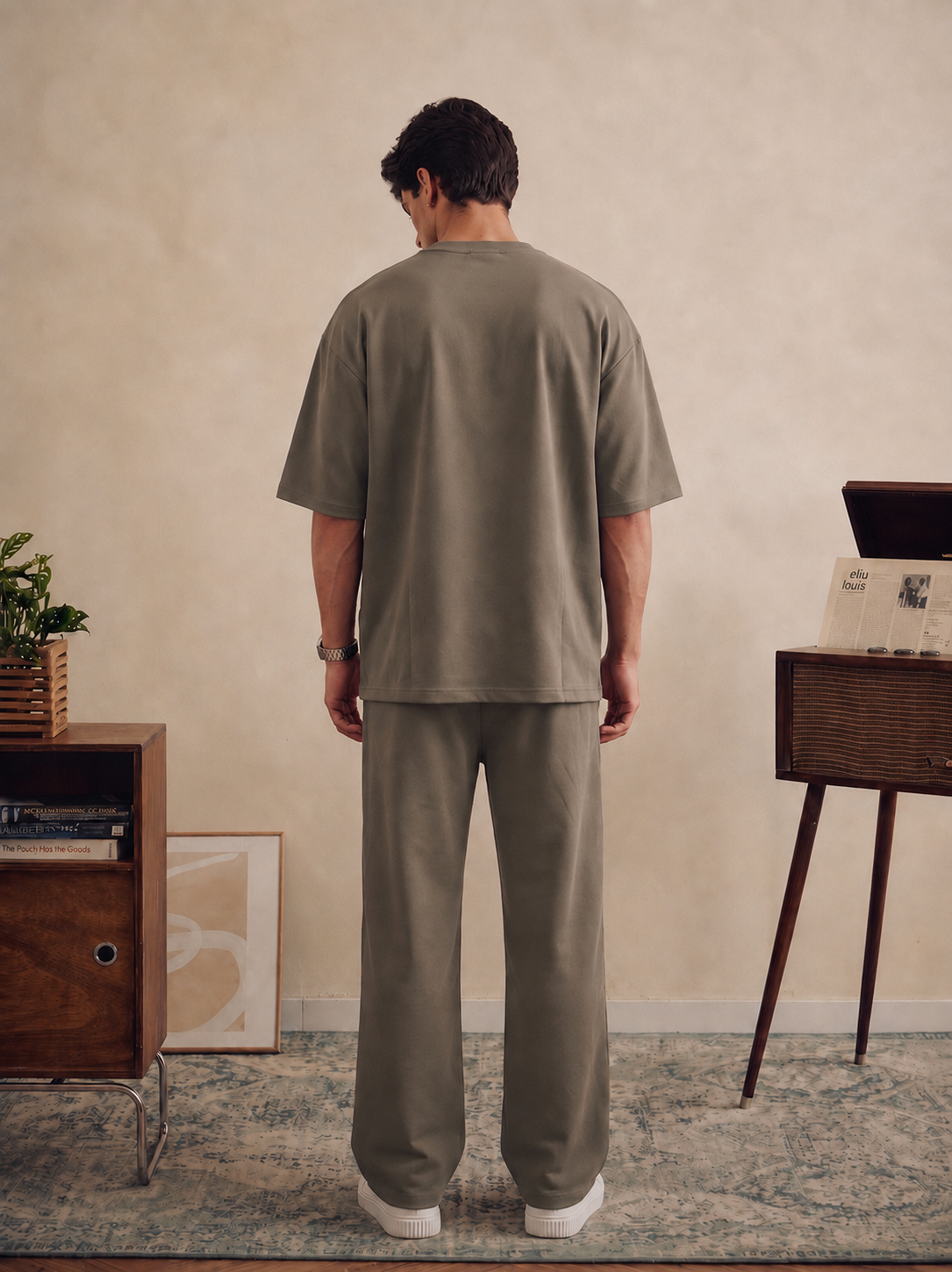 Olive Green Baggy Co-Ord Set