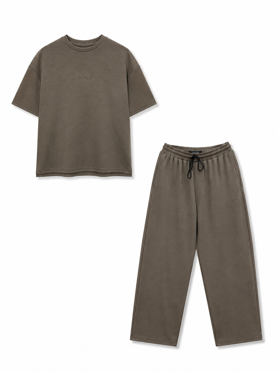 Olive Green Baggy Co-Ord Set
