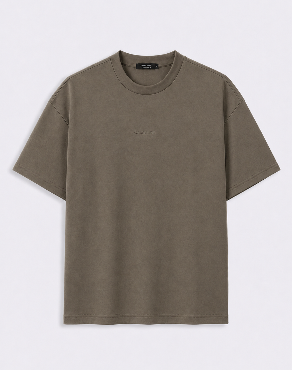 Olive Green Modal Baggy Tee (Unisex)