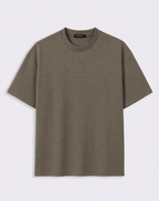 Olive Green Modal Baggy Tee (Unisex)