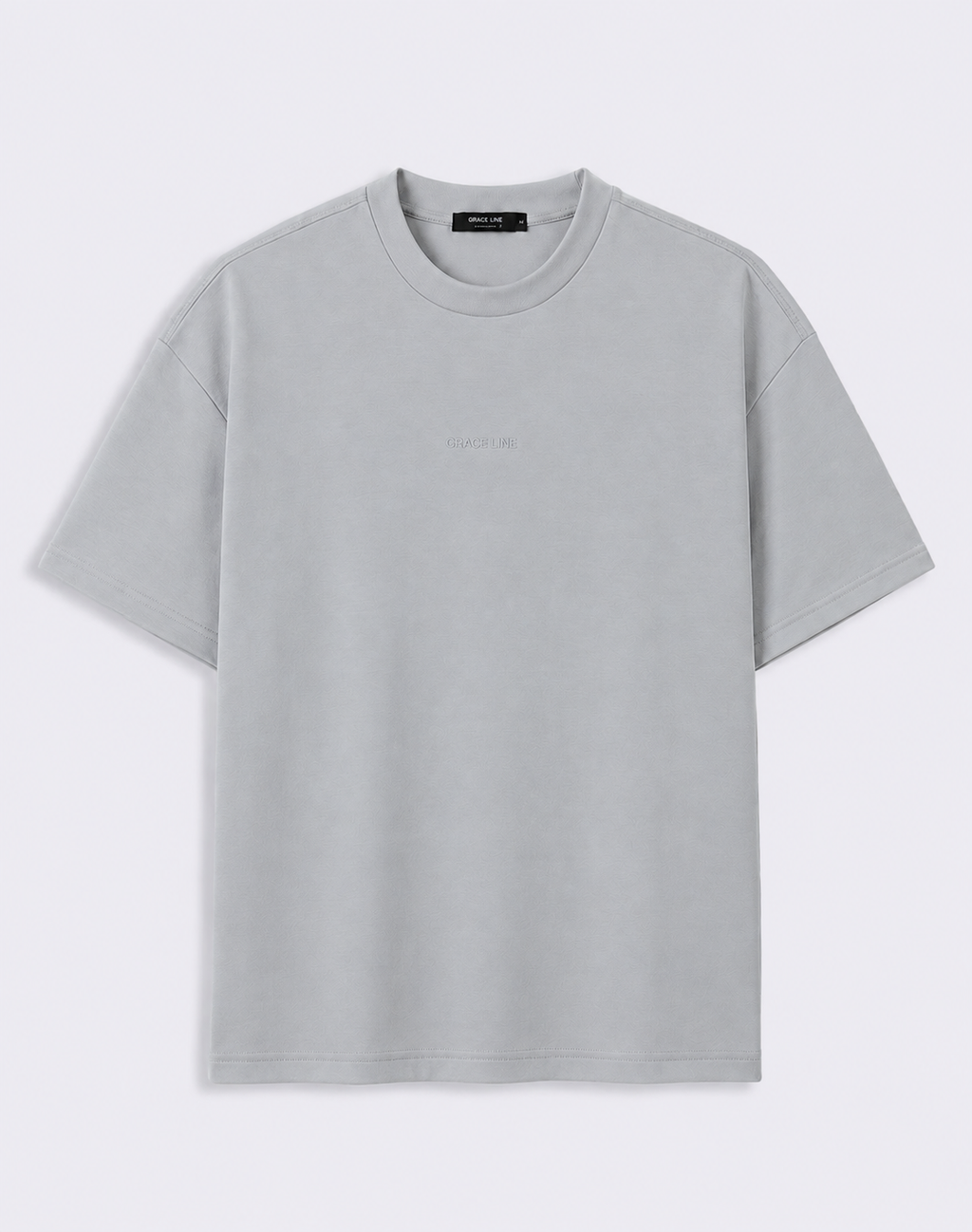 Ash White Modal Baggy Tee (Unisex)